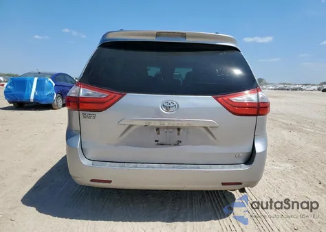 2015 Toyota Sienna Le из США, поврежденный, VIN 5TDKK3DC1FS600587